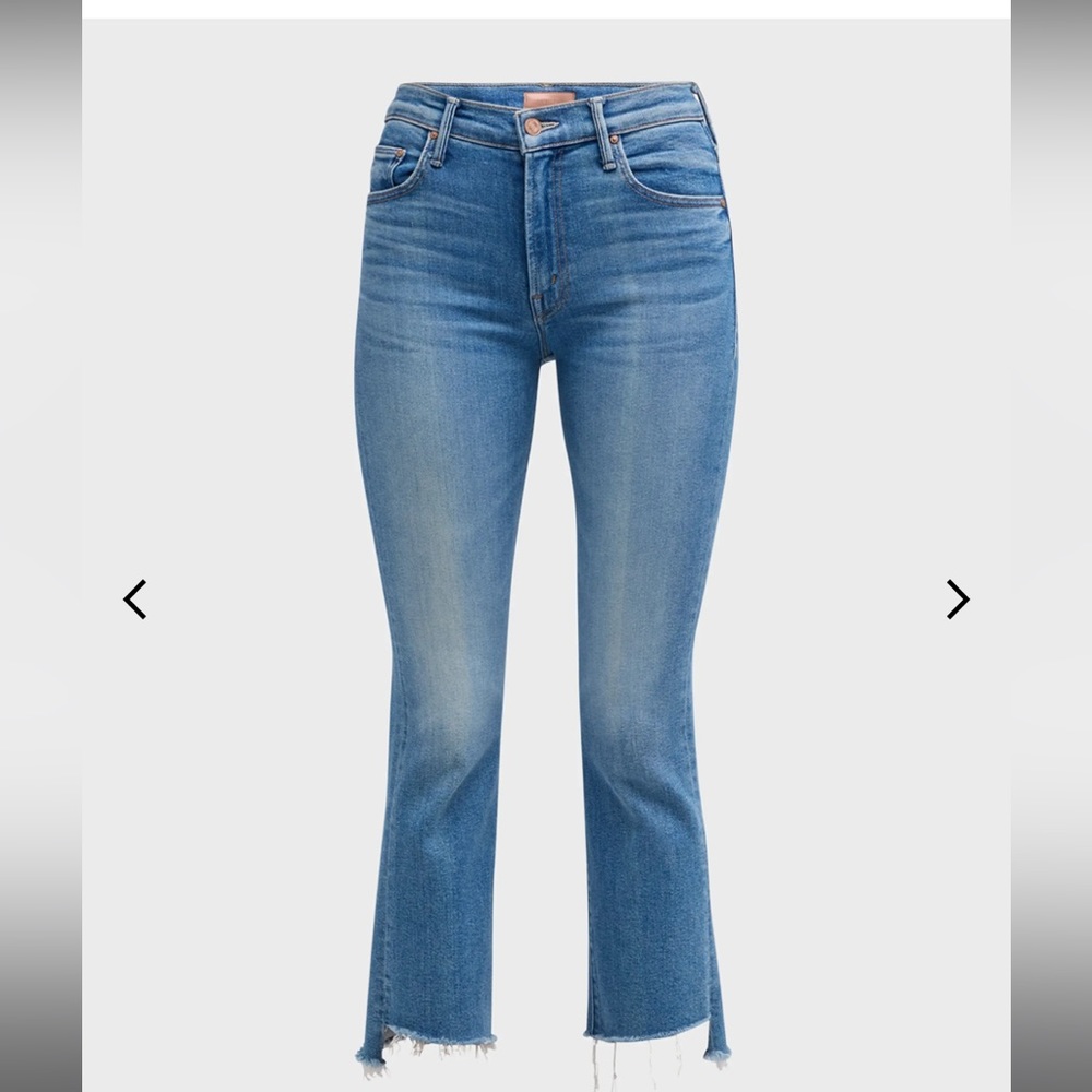 MOTHER insider crop blue jeans, size 29